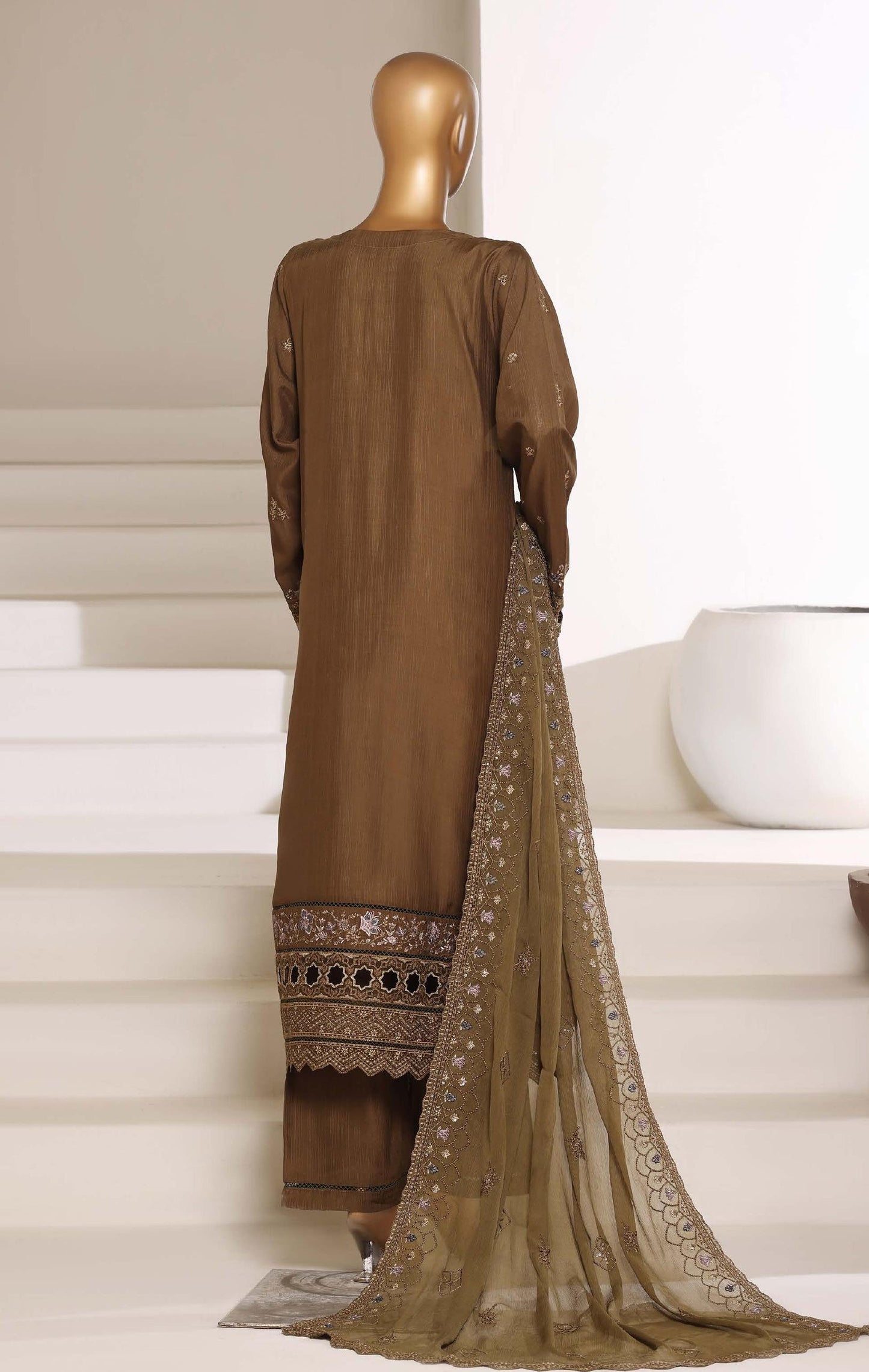 Sada Bahar Stitched 3 Piece Luxury Emb Festive Vol-01