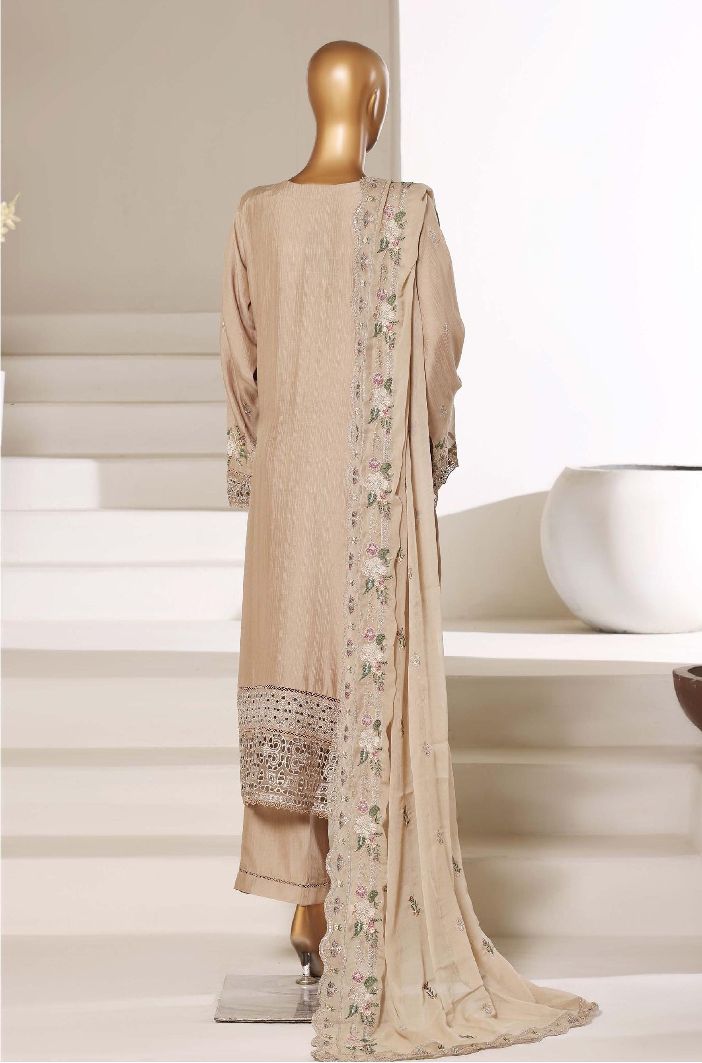 Sada Bahar Stitched 3 Piece Luxury Emb Festive Vol-01 Suit