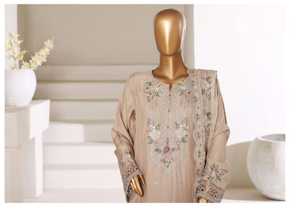Sada Bahar Stitched 3 Piece Luxury Emb Festive Vol-01 Suit
