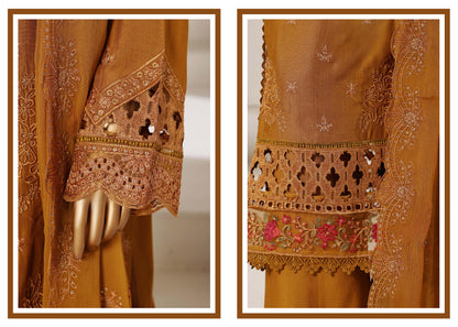 Sada Bahar Stitched 3 Piece Luxury Emb Festive Vol-01 Suit
