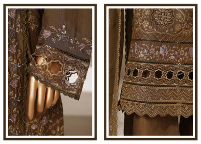Sada Bahar Stitched 3 Piece Luxury Emb Festive Vol-01