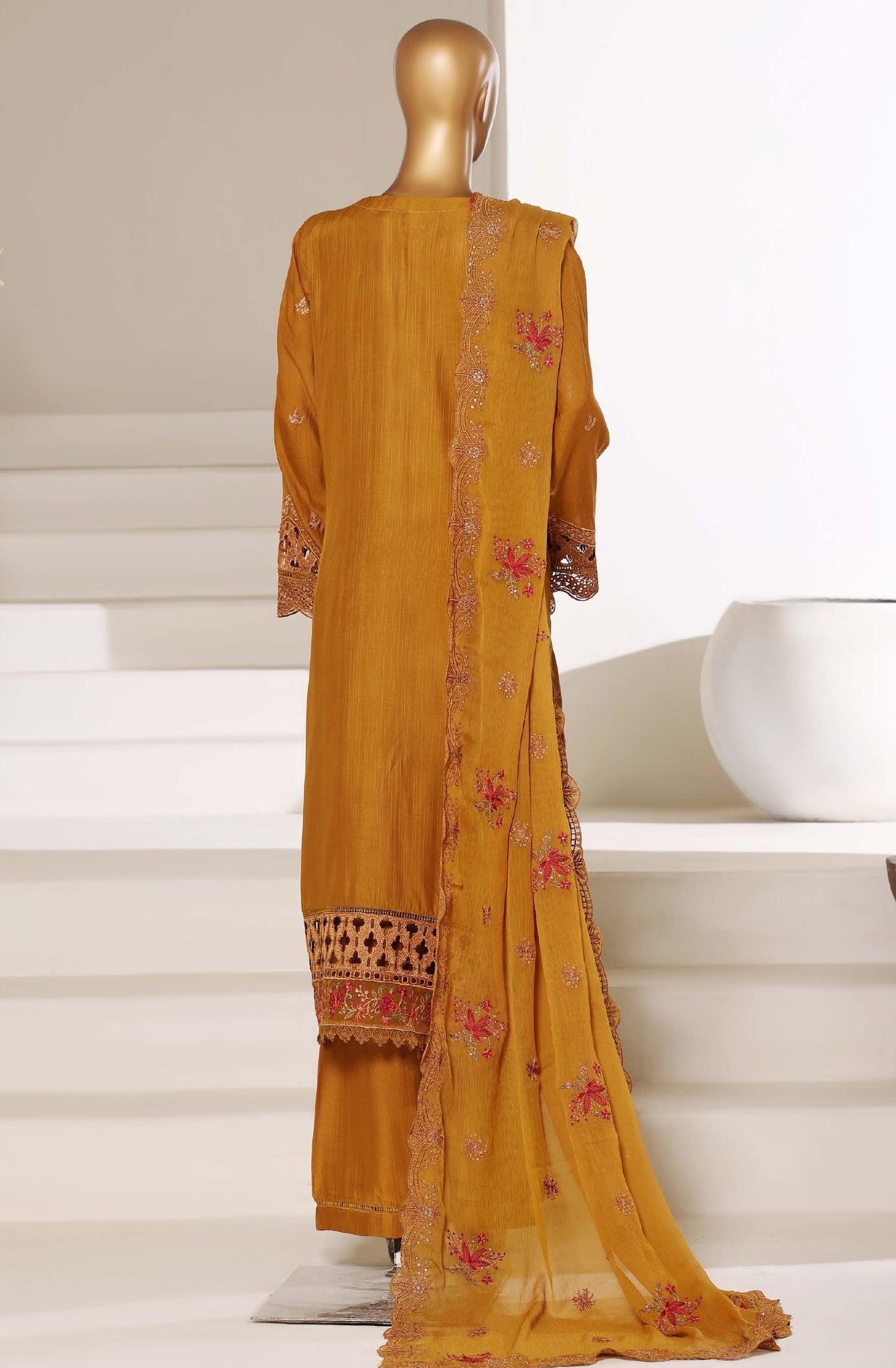 Sada Bahar Stitched 3 Piece Luxury Emb Festive Vol-01 Suit