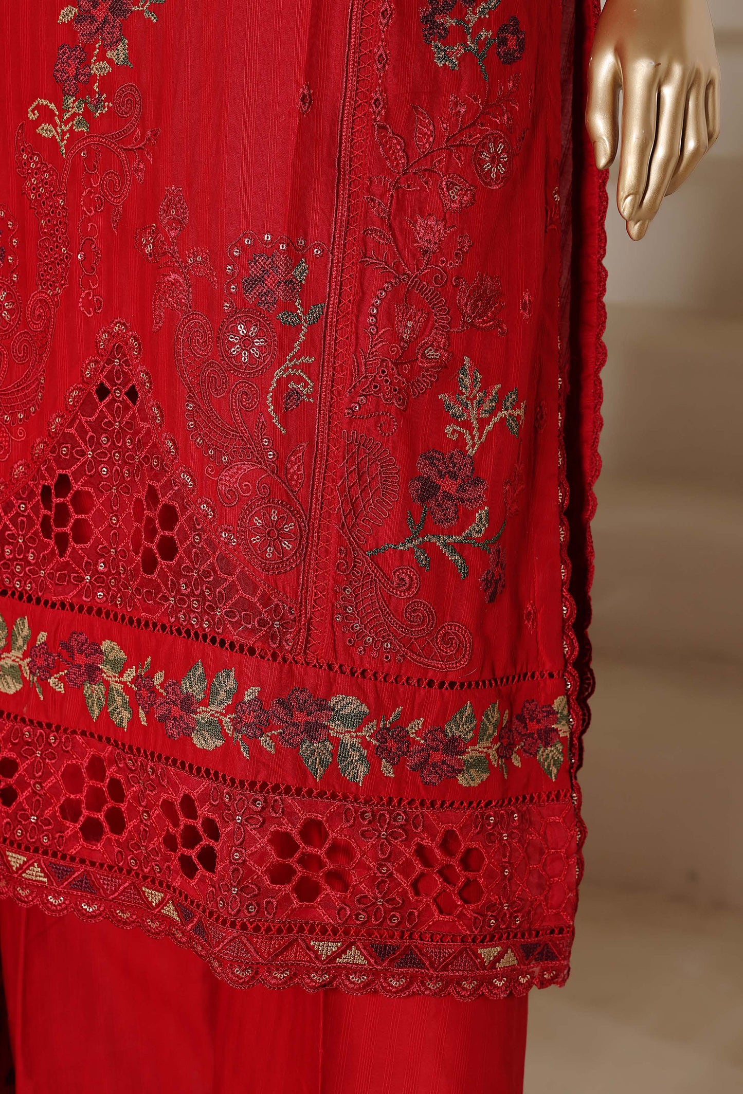 Sada Bahar Stitched 3 Piece Luxury Emb Festive Vol-04 Suit