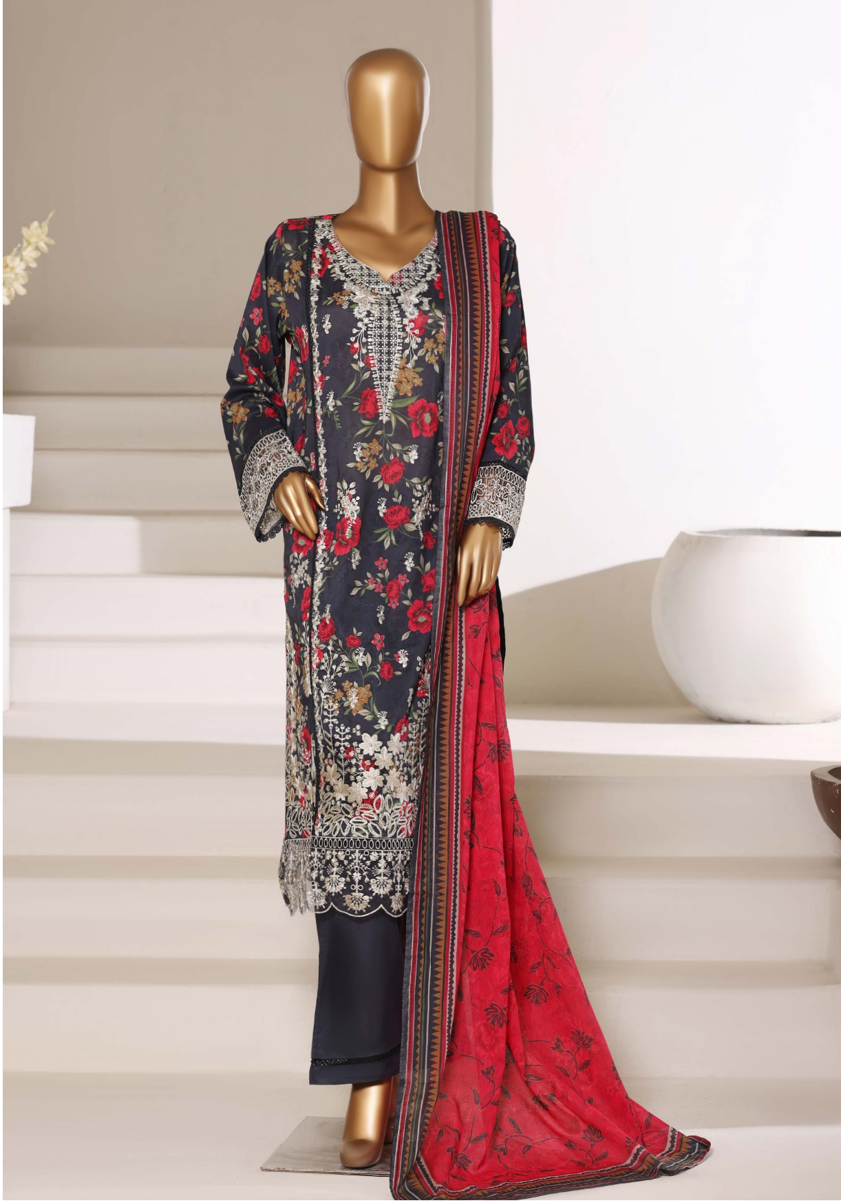 Elegance - Sadabahar Signature Festive Vol 1 Embroidered Suit
