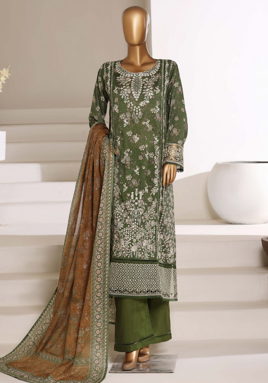 Emerald Grace - Sadabahar Signature Festive Vol 1 Embroidered Suit