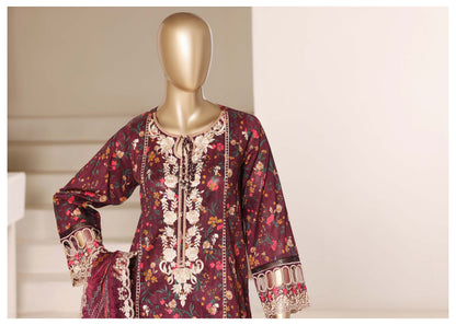 Sada Bahar Stitched 3 Piece Festive Emb Vol-02 Suit