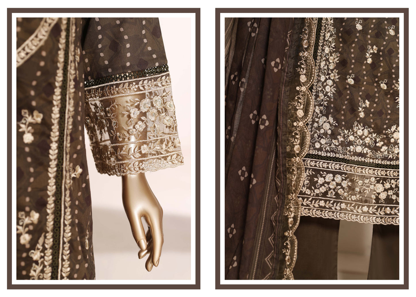 Sada Bahar Stitched 3 Piece Festive Emb Vol-02 Suit