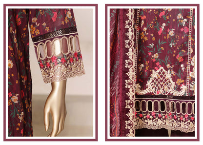 Sada Bahar Stitched 3 Piece Festive Emb Vol-02 Suit
