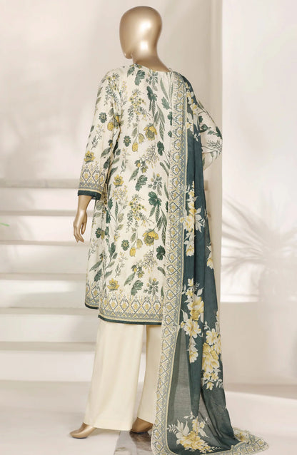 Sadabahar Printed Lawn Stitched 3 Piece Suit