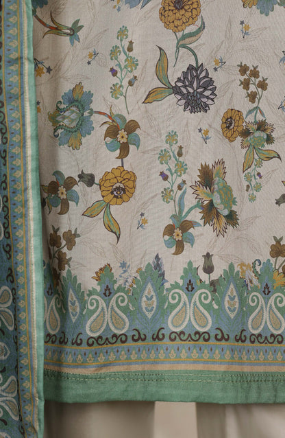 Sadabahar Printed Lawn Stitched 3 Piece Suit