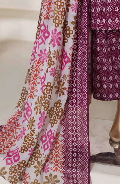 Sadabahar Printed Lawn Stitched 3 Piece Suit
