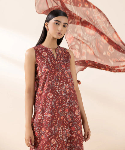 SAPPHIRE 2 Piece - Printed Lawn Shirt