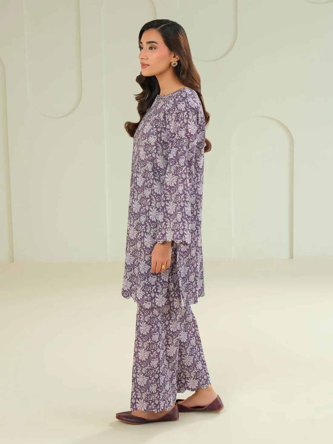 LIME LIGHT Khaddar Shirt-Printed (Unstitched)