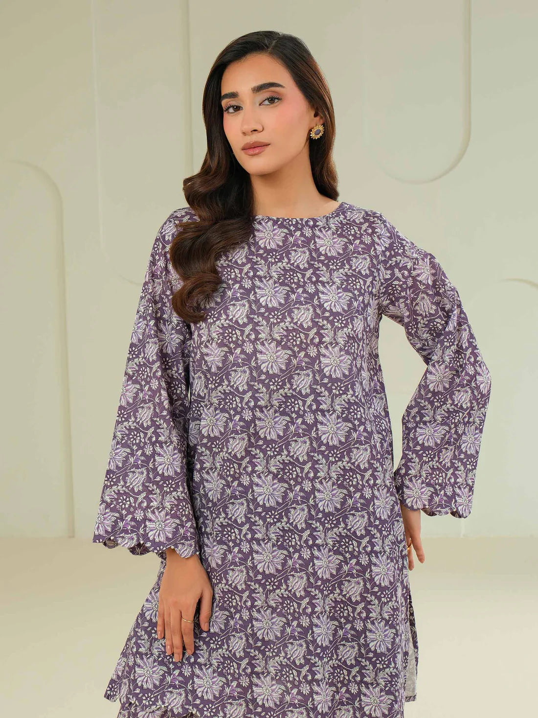 LIME LIGHT Khaddar Shirt-Printed (Unstitched)