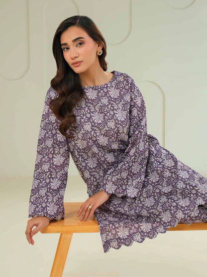 LIME LIGHT Khaddar Shirt-Printed (Unstitched)