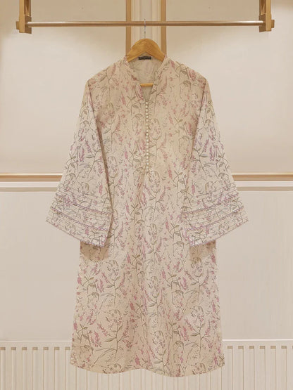 THREE PIECE PREMIUM DIGITAL PRINTED PURE LAWN SHIRT, PANT AND SILK DUPATTA S107369