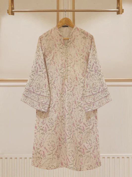 THREE PIECE PREMIUM DIGITAL PRINTED PURE LAWN SHIRT, PANT AND SILK DUPATTA S107369