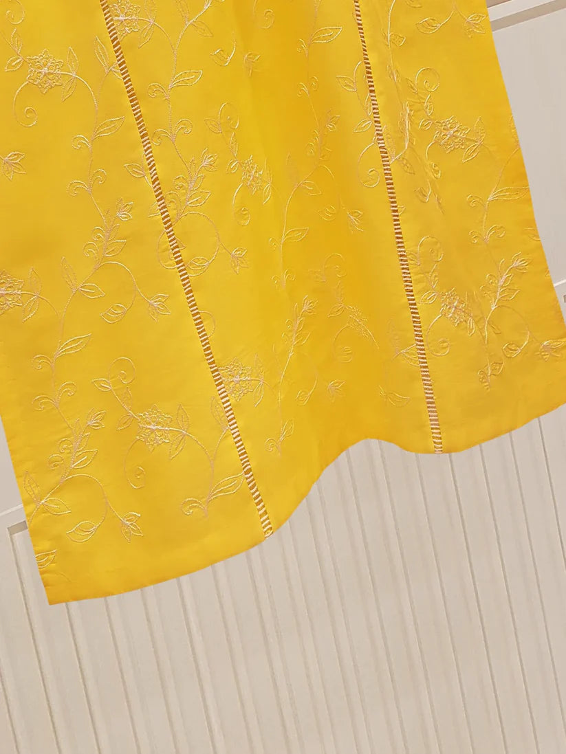PIMA FULLY EMBROIDERED SHIRT WITH PANTS S107555