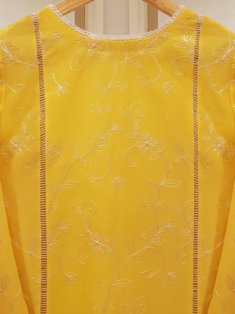 PIMA FULLY EMBROIDERED SHIRT WITH PANTS S107555