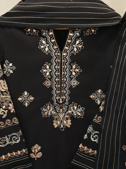 2 Piece - Embroidered Kora Cotton Suit S112807