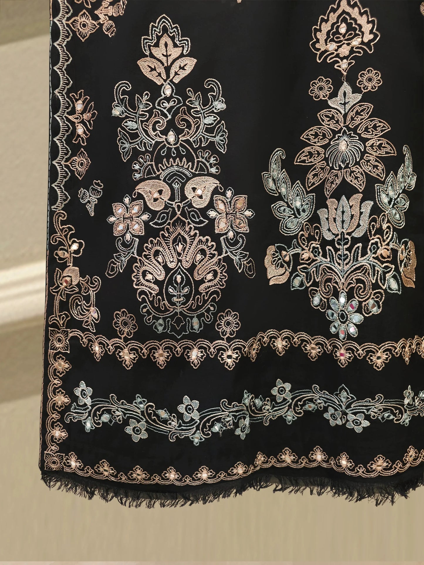 2 Piece - Embroidered Kora Cotton Suit S112807