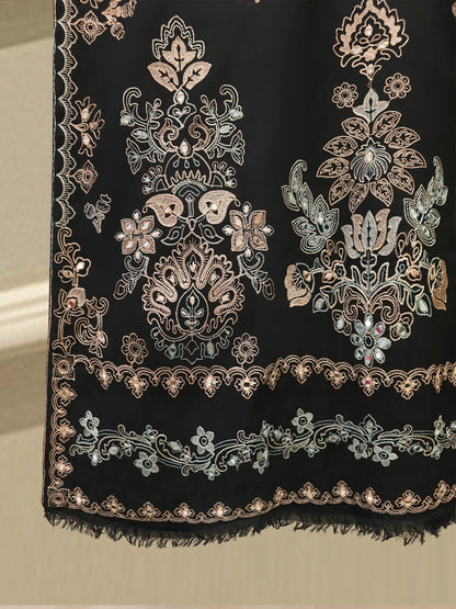 2 Piece - Embroidered Kora Cotton Suit S112807