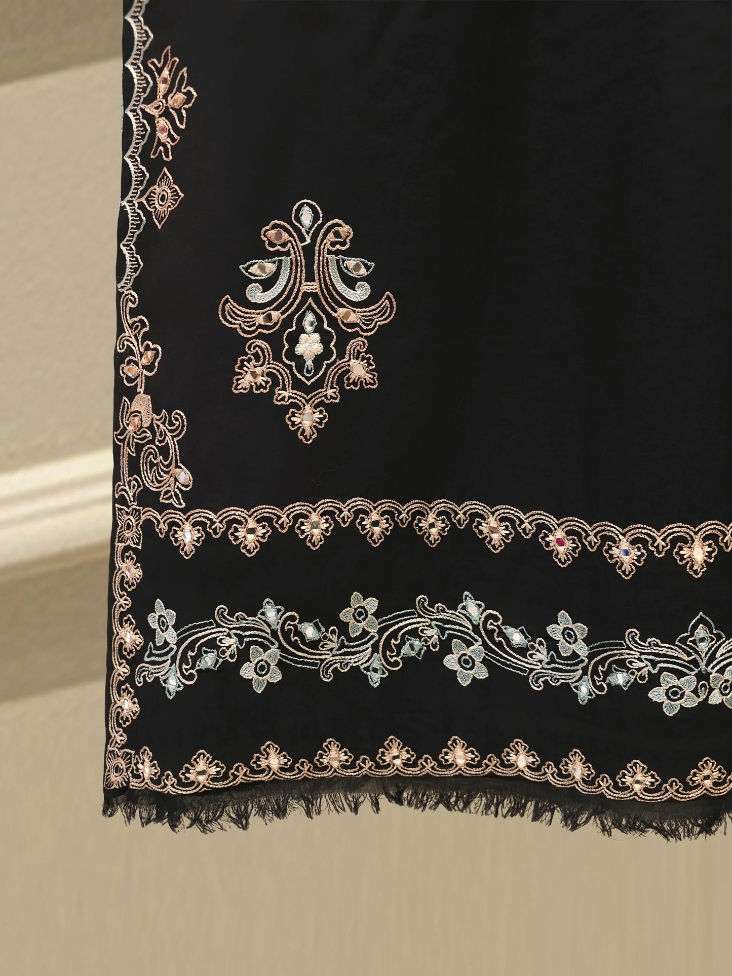 2 Piece - Embroidered Kora Cotton Suit S112807