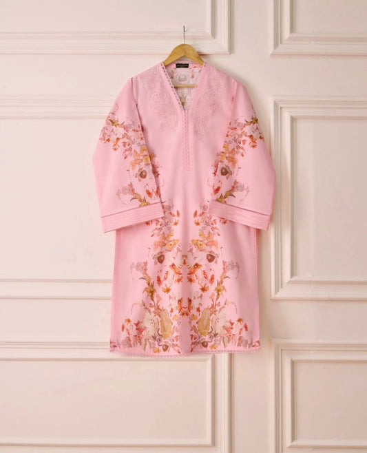 AGHA NOOR Digital Printed Cambric Shirt S110495