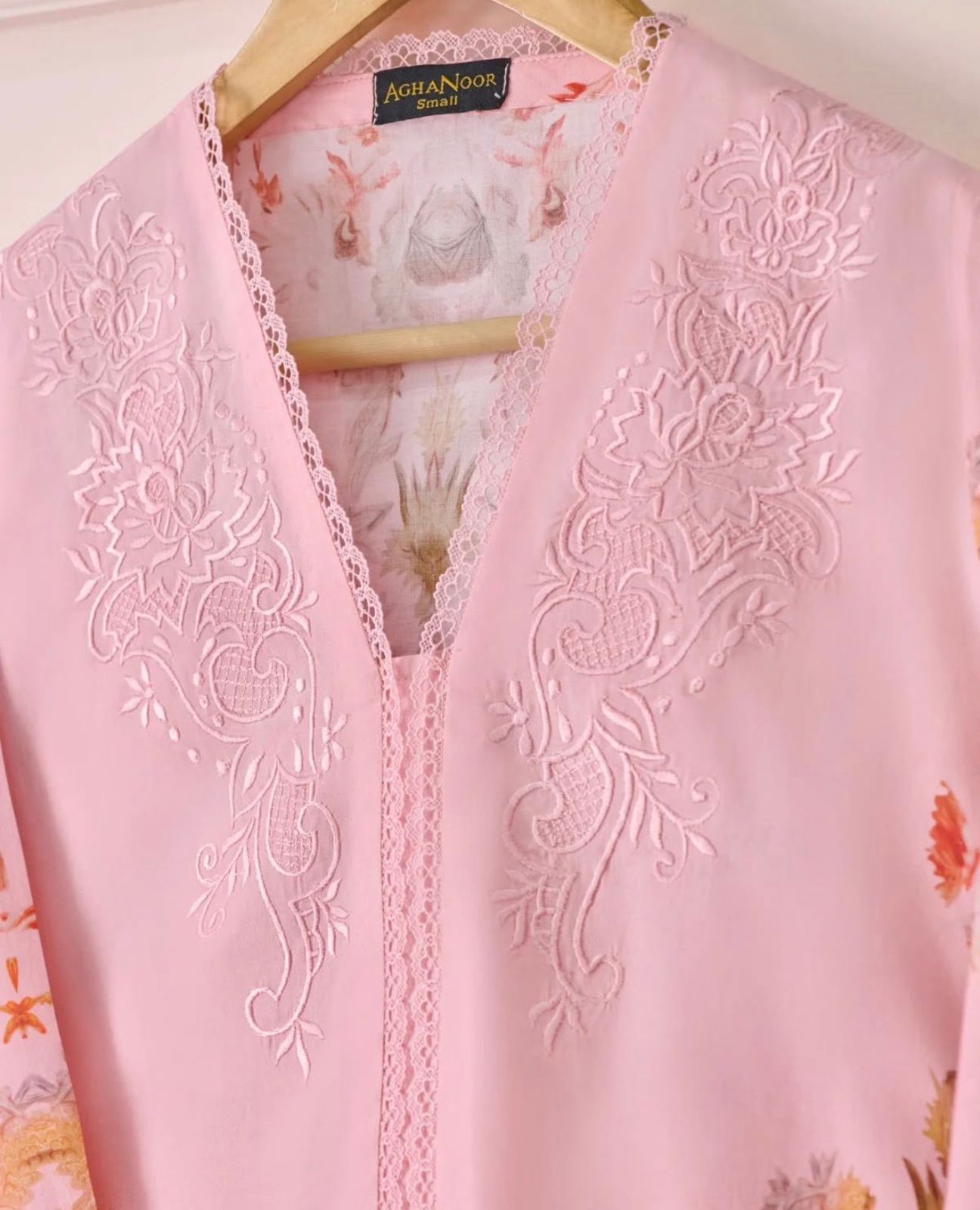 AGHA NOOR Digital Printed Cambric Shirt S110495