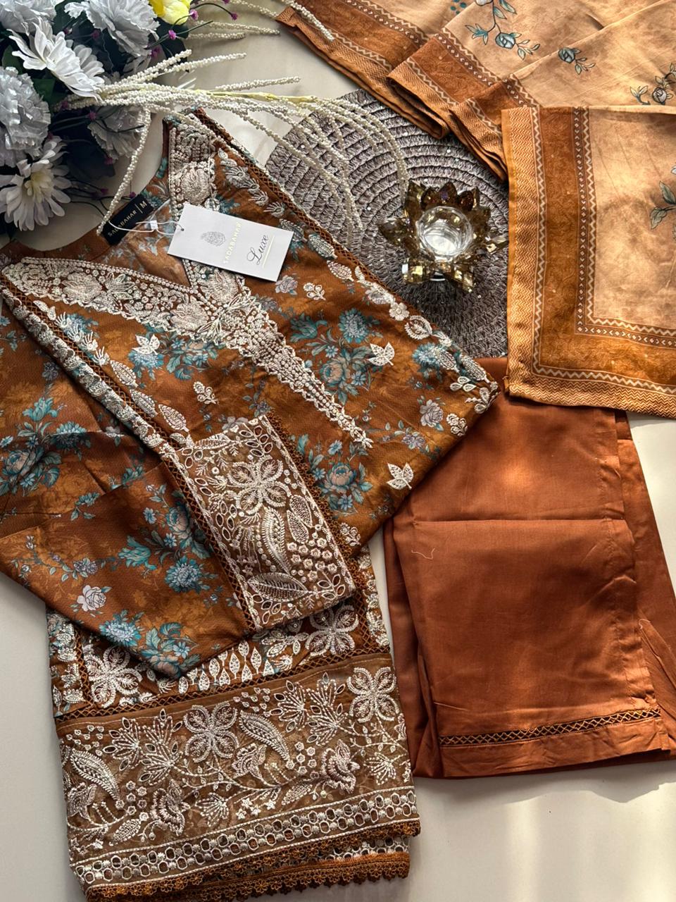 Sadabahar Signature Festive Vol 1 Embroidered Suit