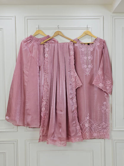 Sheesha Silk Charm - Luxury Pret Embroidered Suit