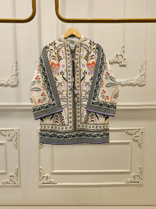 2 Piece - Digital Printed Khaddar Suit S112522