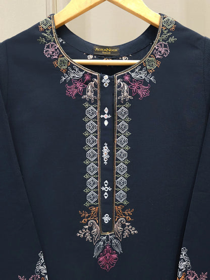 2 Piece - Embroidered Khaddar Suit S112582