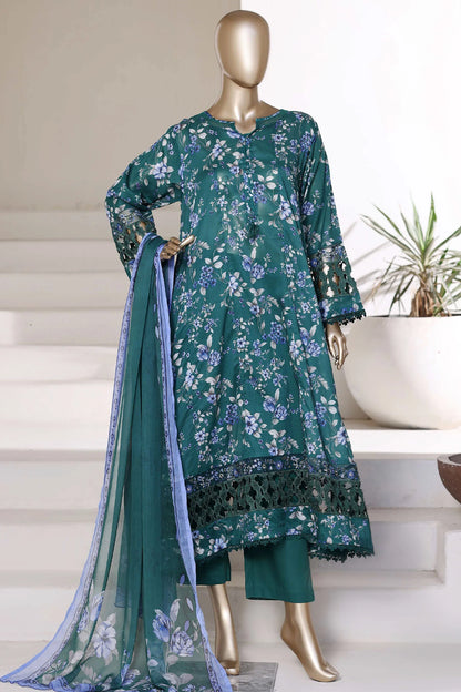 Sada Bahar Stitched 3 Piece Peplum Luxury Frock Vol-01 Suit