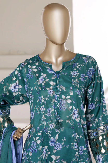 Sada Bahar Stitched 3 Piece Peplum Luxury Frock Vol-01 Suit