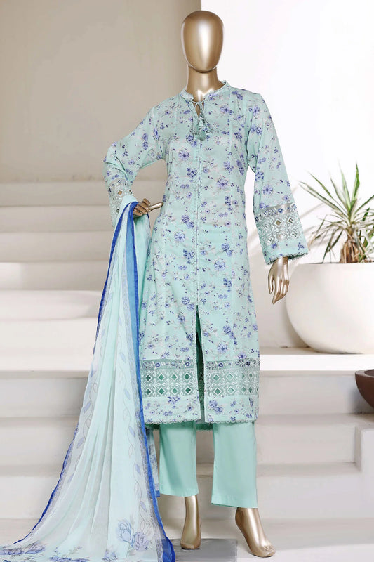 Sada Bahar Stitched 3 Piece Peplum Luxury Frock Vol-01 Suit