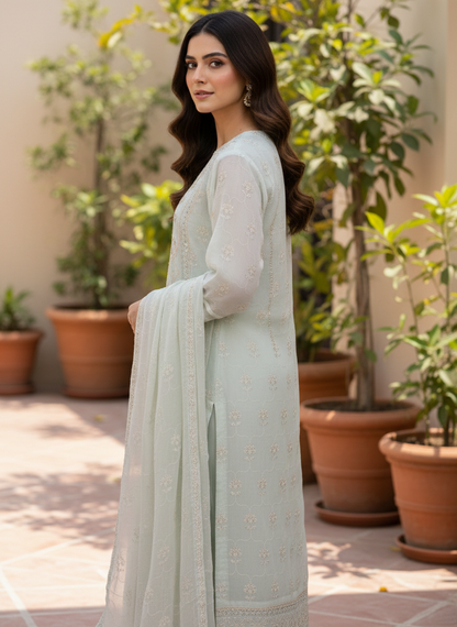 Chiffon Embroidered 2-Piece – Formal Collection